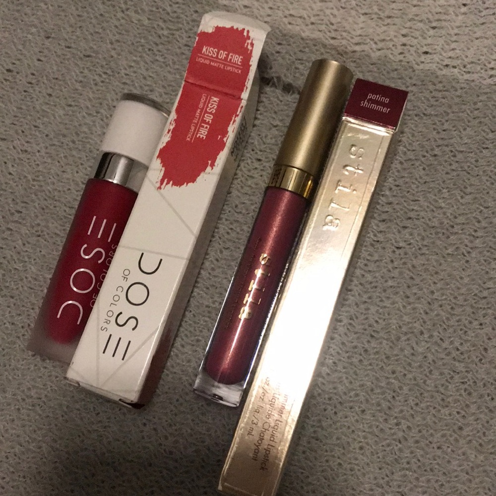 BRAND NEW brand name liquid lipsticks !!